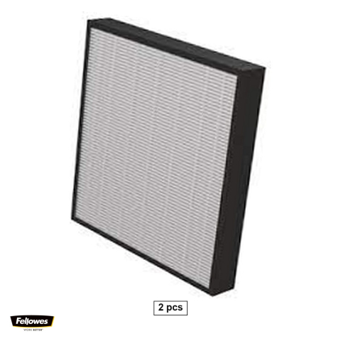 Filtre de aer - Set 2 filtre HEPA Fellowes AeraMax Pro standard, filtre de schimb pentru purificatoarele de aer AeraMax Pro, 36.51x34.93x5.72 cm