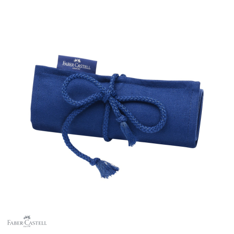 Handmade Creativ si Hobby - Set 27 creioane colorate acuarela Faber-Castell Goldfaber, sistem rollup, pentru artisti