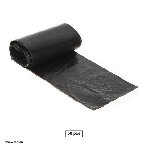 Menaj - Set 50 saci menajeri, capacitate 35 l, din polietilena HDPE, la rola