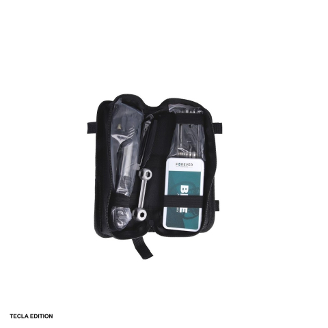 Scule bicicleta - Set de reparatii pentru bicicleta in husa cu prindere pe cadru, Forever Outdoor