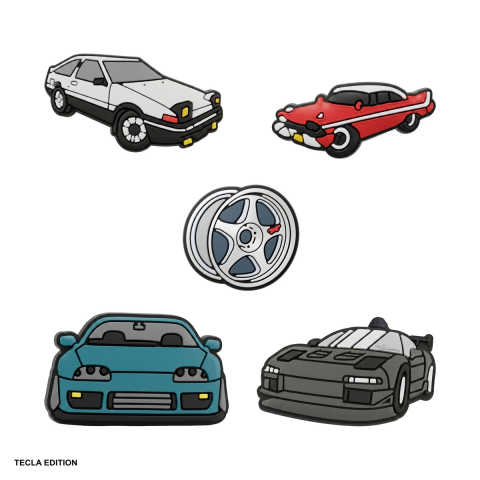 Stickers smartphone - Set stickere 3D model Fast cars