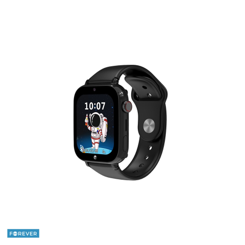 Smartwatch - Smartwatch copii Forever Kids Look Me! 3 KW-520, GPS WiFi 4G, negru