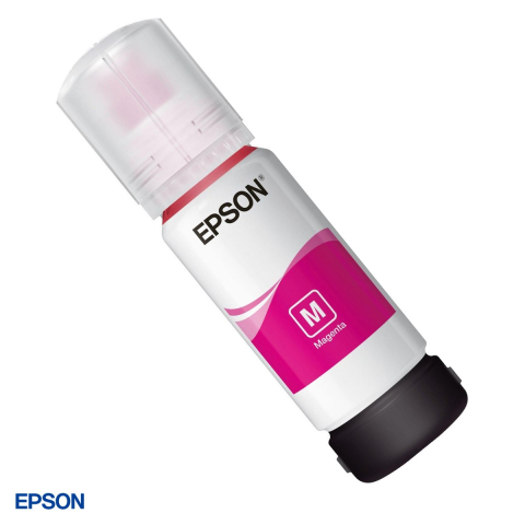 Cartuse inkjet - Sticla de cerneala Epson 106 EcoTank, 70 ml, randament 5.000 pagini, pentru ET-7700, ET-7750, L7160 si L7180, magenta, C13T00R340