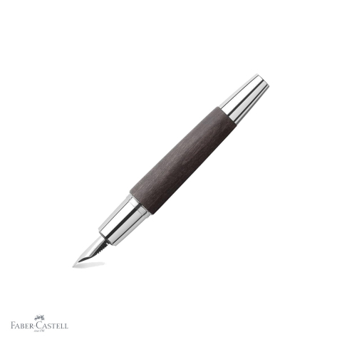Stilouri premium - Stilou Faber-Castell e-Motion, corp din lemn de par, penita din otel inoxidabil, scriere eleganta