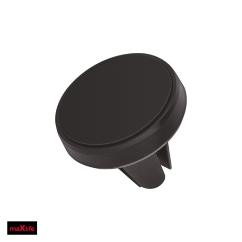 Accesorii IT - Suport auto Maxlife MXCH-11, prindere in grila de ventilatie, magnetic, negru