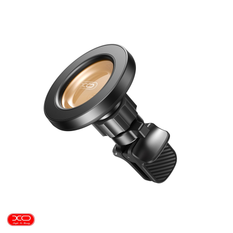 Accesorii IT - Suport auto XO 129, prindere in grila de ventilatie, magnetic, transparent