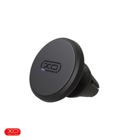 Suport si docking telefoane - Suport auto XO C96B, prindere in grila de ventilatie, magnetic, negru