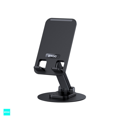 Suport si docking telefoane - Suport de birou BWOO ZJ132, negru