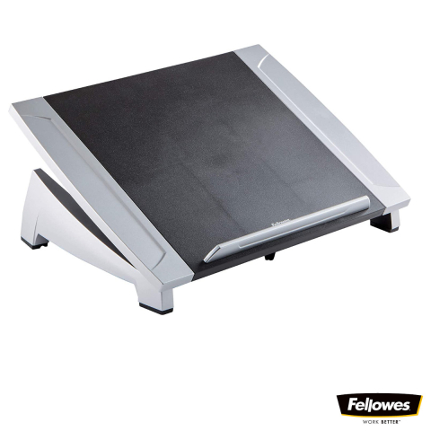 Suporturi ergonomice pentru laptop - Suport ergonomic pentru laptop, Fellowes Office Suites, reglabil pe inaltime si inclinare, suporta laptop pana la 17 inch (5 kg), pentru birou si acasa