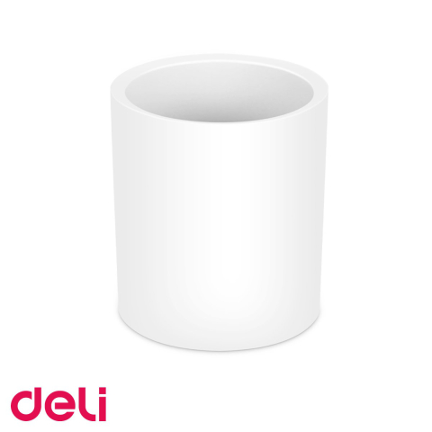 Organizatoare si suporturi de birou - Suport organizator instrumente de scris Deli NuSign, plastic ABS, alb, pentru birou si scoala
