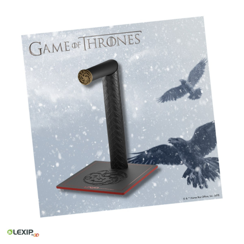 Accesorii console - Suport pentru casti Lexip Game of Thrones Targaryen, design dragon, 235 x 160 x 150 mm, TSXLXHD0001
