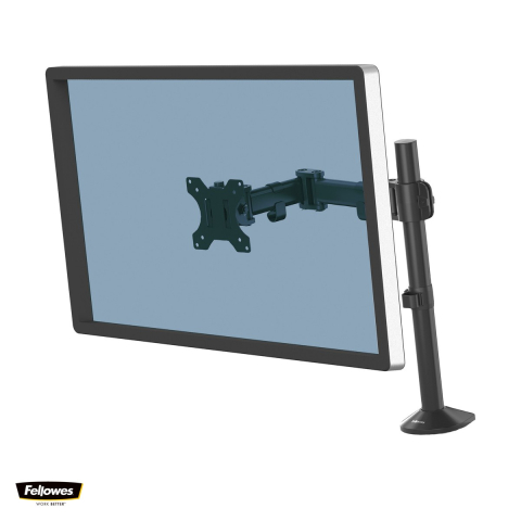 Produse ergonomice - Suport pentru monitor Fellowes Reflex, 1 brat, pentru monitoare de maxim 32 inch si 8 kg, VESA, 55x12x49 cm