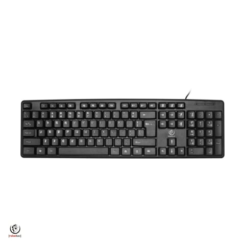Accesorii IT - Tastatura cu fir, Rebeltec Uno, 104 butoane, cablu USB 1.8m, tasta Big Enter, neagra