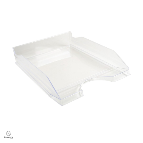Birotica papetarie - Tavita documente Exacompta Eco, din plastic, 345x255x65 mm, transparent