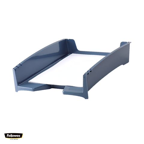 Birotica papetarie - Tavita documente Fellowes G2DESK, din material reciclat, 90x278x353 mm, albastru