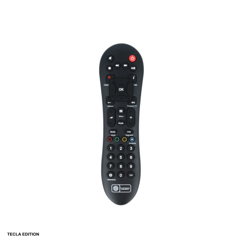 Telecomanda Smart - Telecomanda pentru decodoare Cyfrowy Polsat Evobox, Neagra