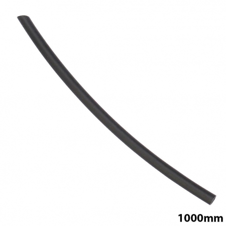 Elemente de prindere - Tub termocontractabil RSFR, izolare si protectie, 5mm, lungime 1m, negru