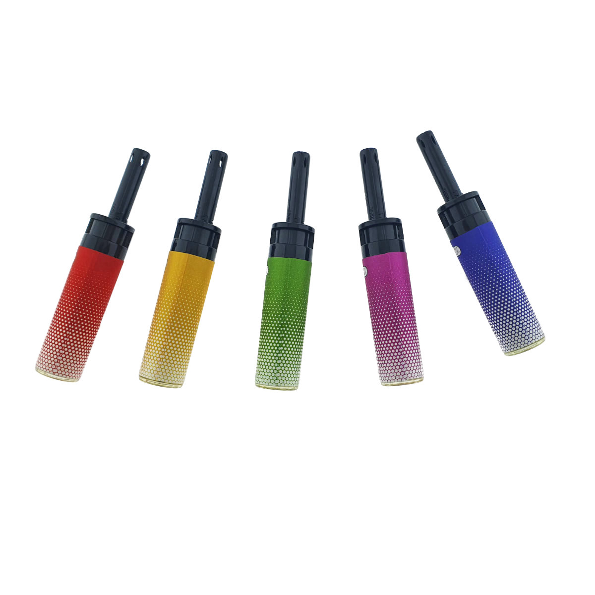 Bricheta Unix cu Tija Lunga, Flacara Fixa, Reincarcabila, Siguranta Sporita, Multicolor [8]