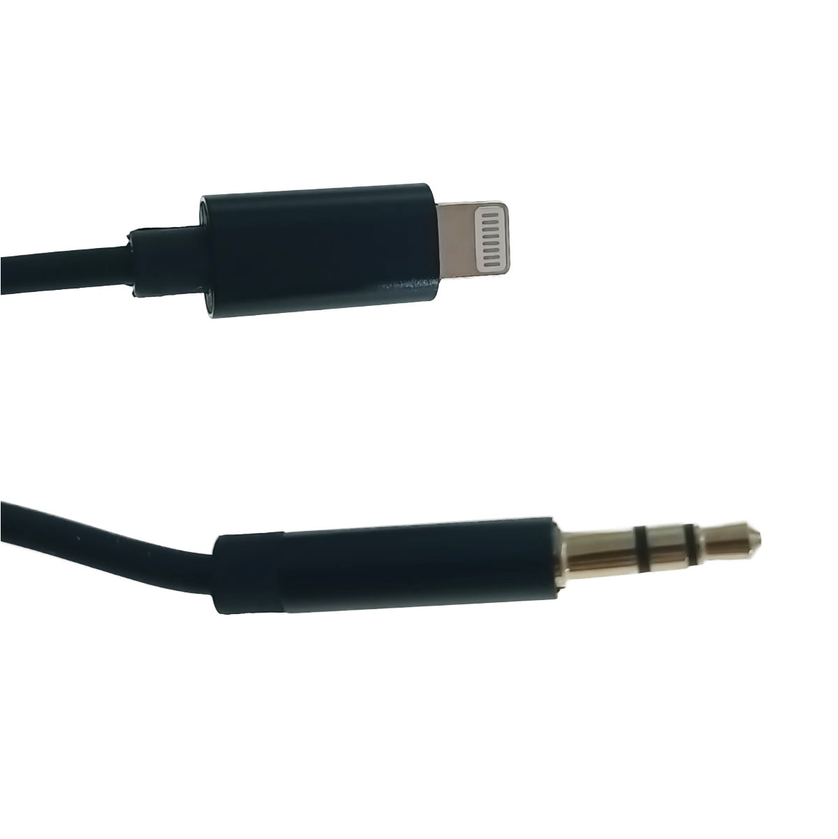 Cablu cu conector jack 3.5 mm la conector tip lightning, 100 cm, in blister, negru [1]