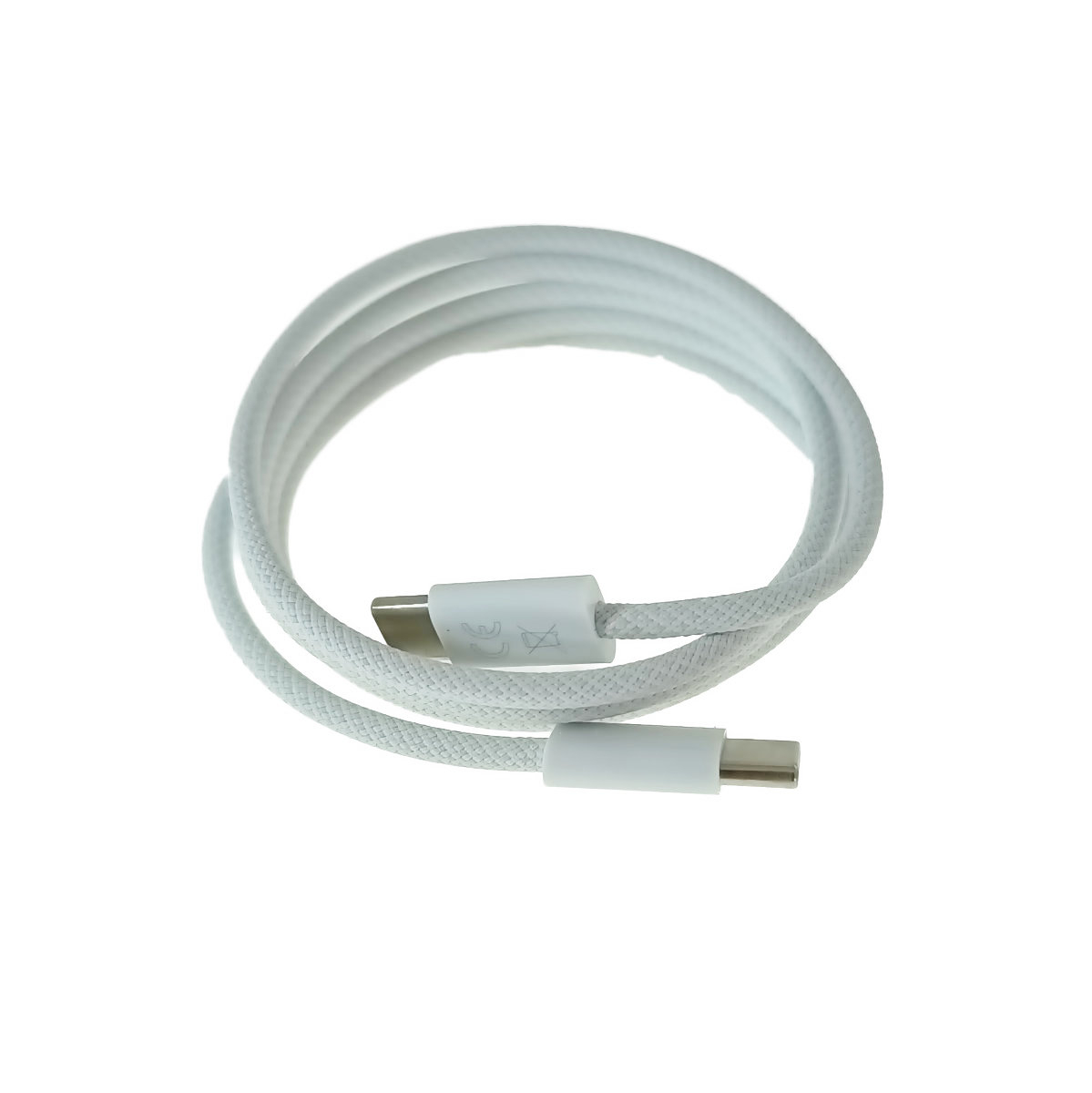 Cablu de date USB Type-C la USB Type-C, 60W, lungime 1m, pentru Apple, blister, alb [1]