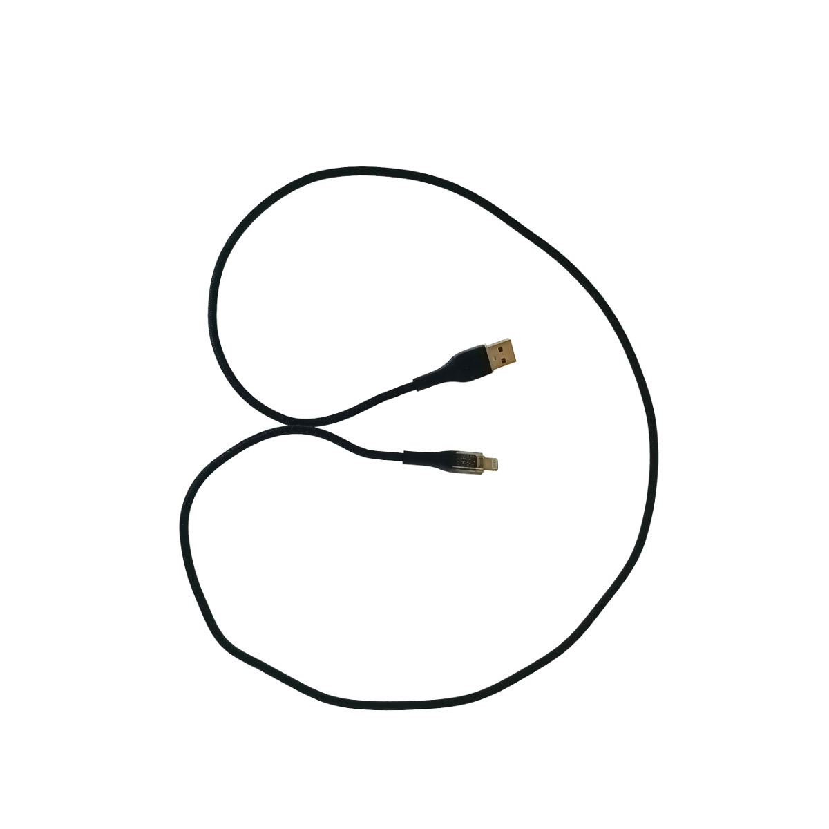 Cablu USB cu conector compatibil tip lightning, Jellico B20, 3.1A, lungime 100 cm, in blister, negru [5]