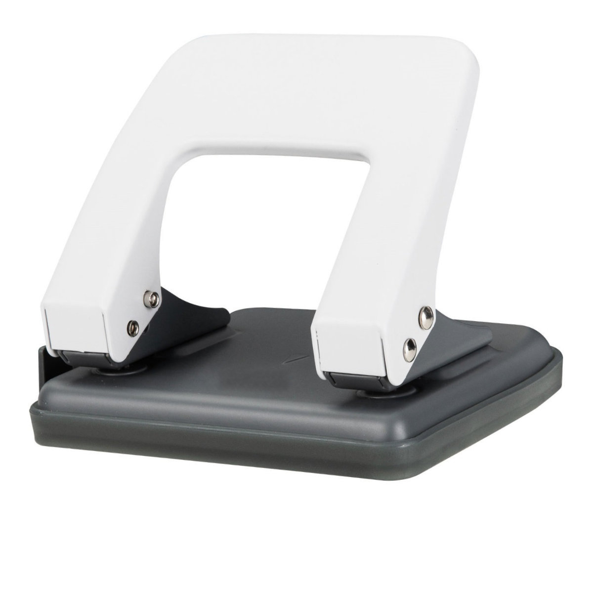 Perforator 20 coli metalic, cu 2 perforatii, diametru 6mm, distanta 80 mm, pentru birou si acasa, culoare asortata [1]