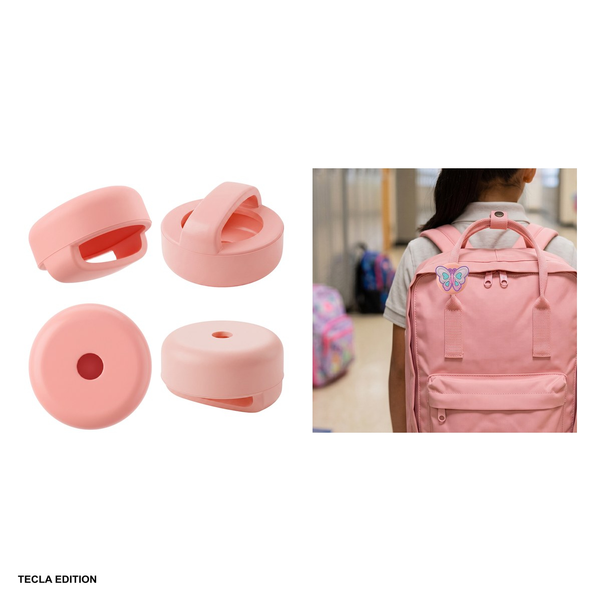 Set 3 huse AirTag, fluture, PVC, silicon [5]
