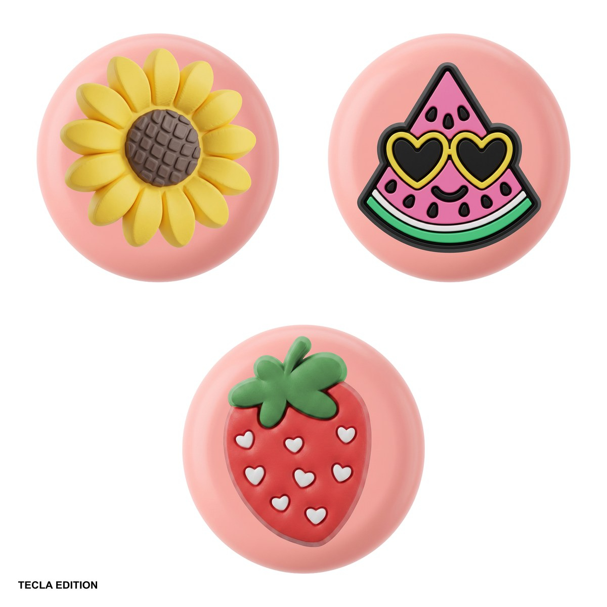 Set 3 huse AirTag, fructe, PVC, silicon [4]