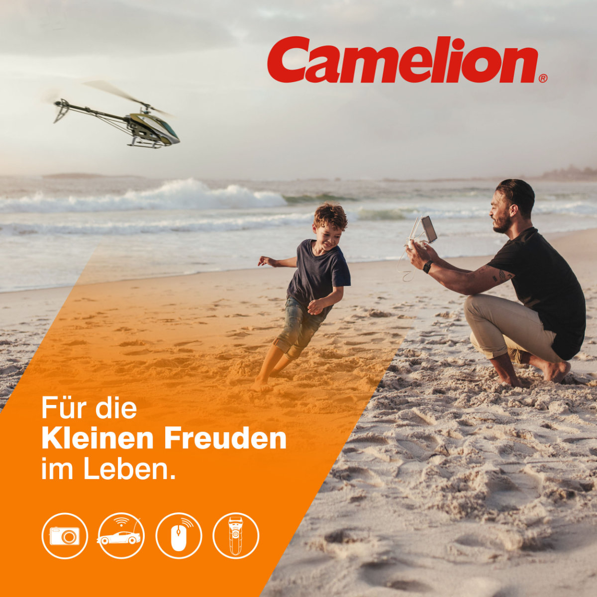 Set 4 Acumulatori AA Reincarcabili Camelion Ni-MH 2700mAh, Capacitate Ultra-Mare, Pentru Aparate Foto, Jucarii, Echipamente High-Drain, Blister [4]