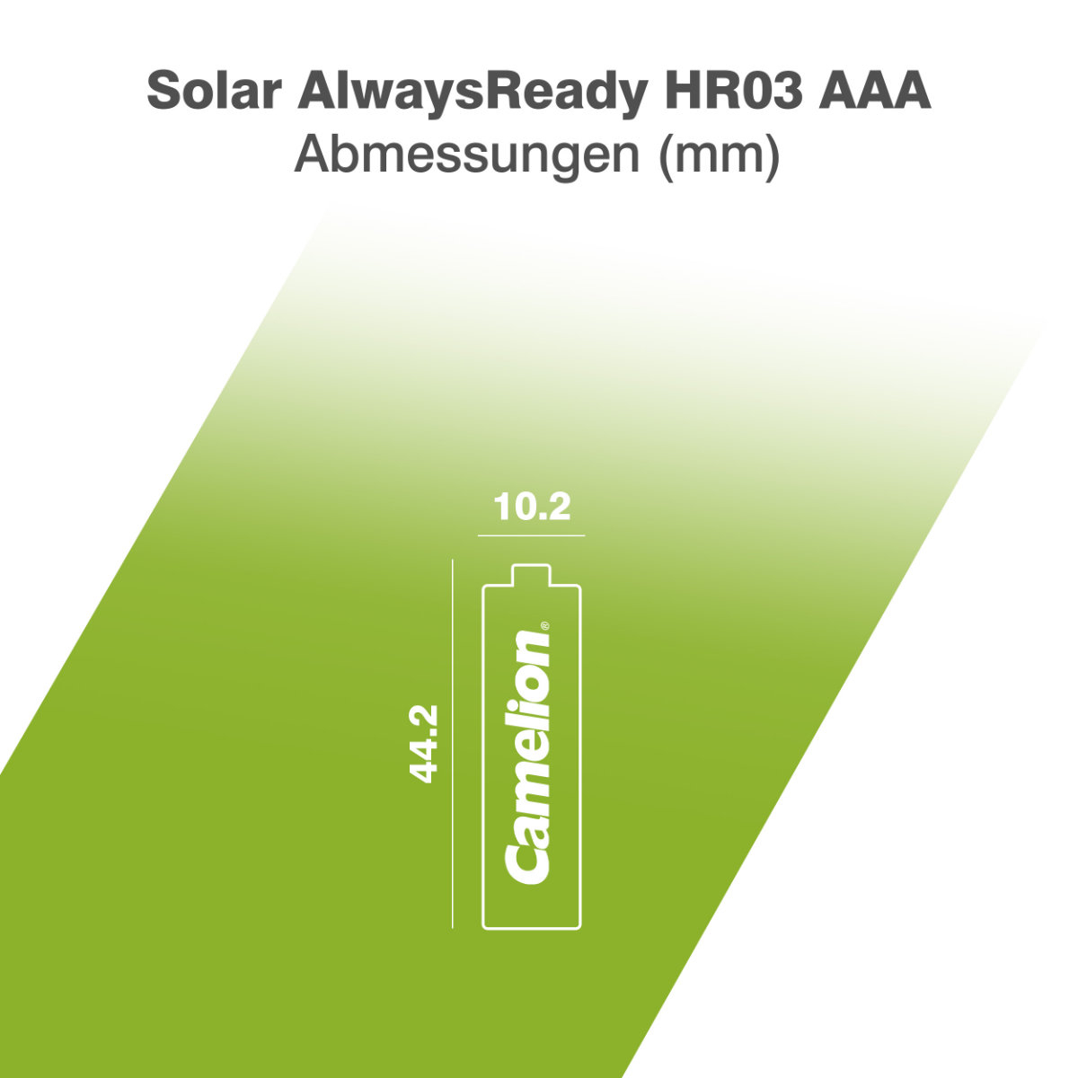 Set 4 Acumulatori AAA Reincarcabili Camelion Solar, Ni-MH 600mAh, Preincarcati, Pentru Telecomenzi, Jucarii, Dispozitive cu Consum Redus, Blister [3]
