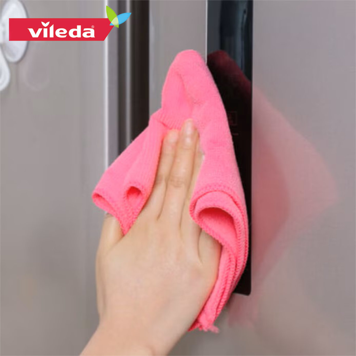 Set 8 lavete Vileda Microfibre Colors 18597, multifunctionale, 30 x 30 cm, din microfibre absorbante, multicolor [5]