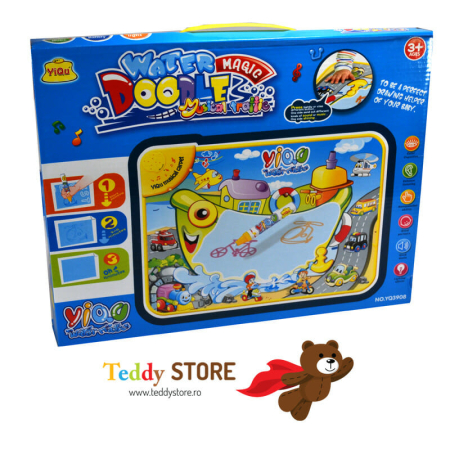 Jocuri - Deseneaza cu apa!  Covoras cu muzica si lumini