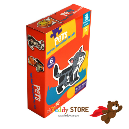 Puzzle-uri - Puzzle animale din casa "Pets"
