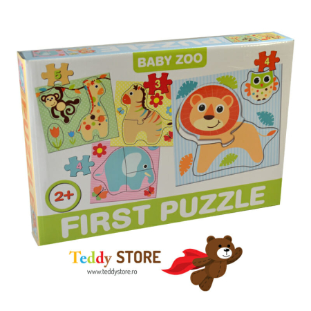 Puzzle-uri - Puzzle Animale din Junglă pentru Copii – Joc Educativ