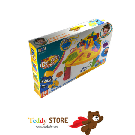 Jocuri - Set modelaj plastilina cu masuta si accesorii