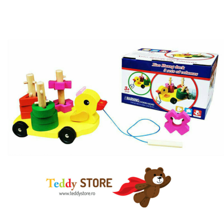 Jocuri - Sortator forme geometrice și culori jucărie educativă copii