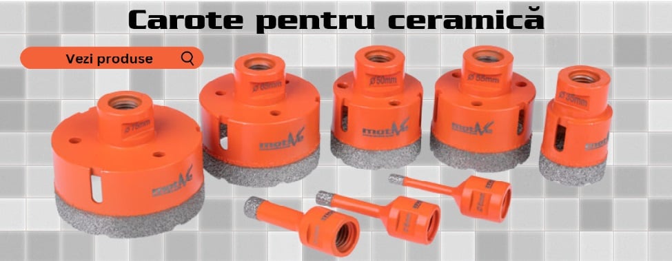 Carote pentru ceramica