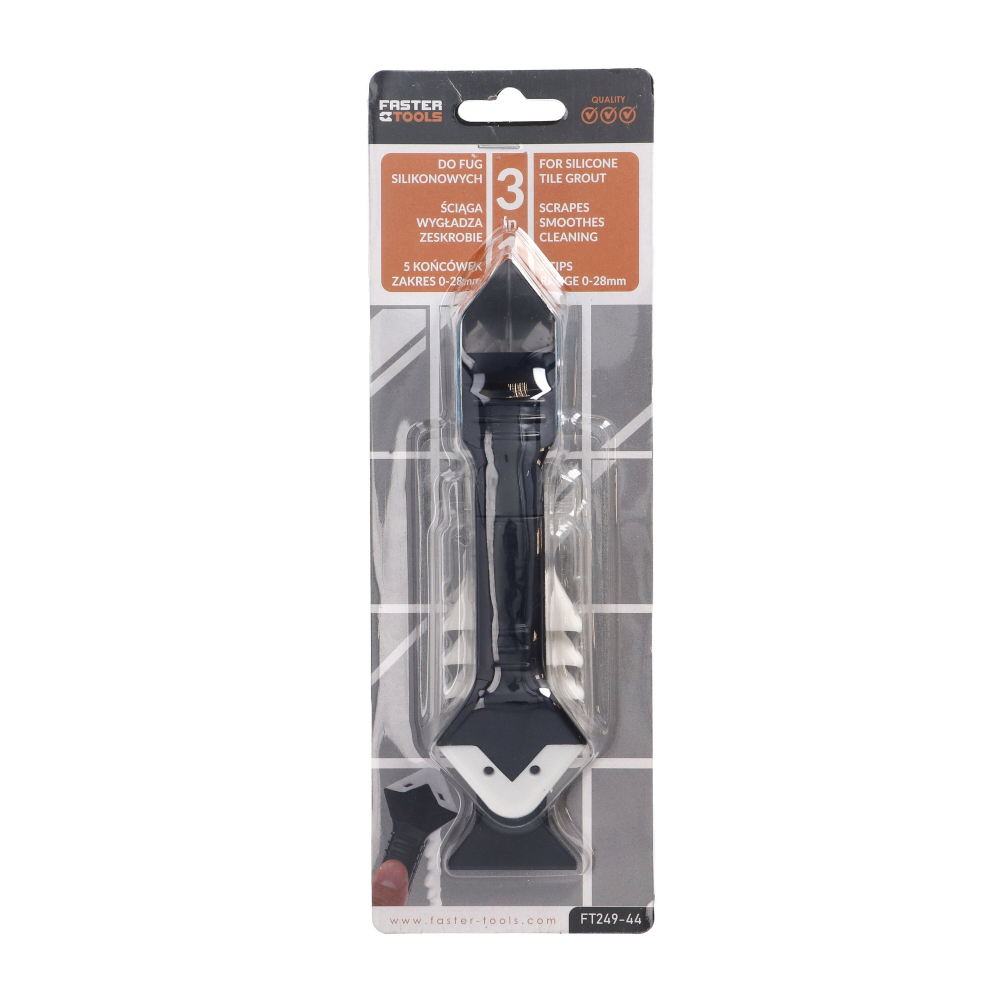 3 in 1 Spatule + razuitor pentru silicon Faster Tools [4]
