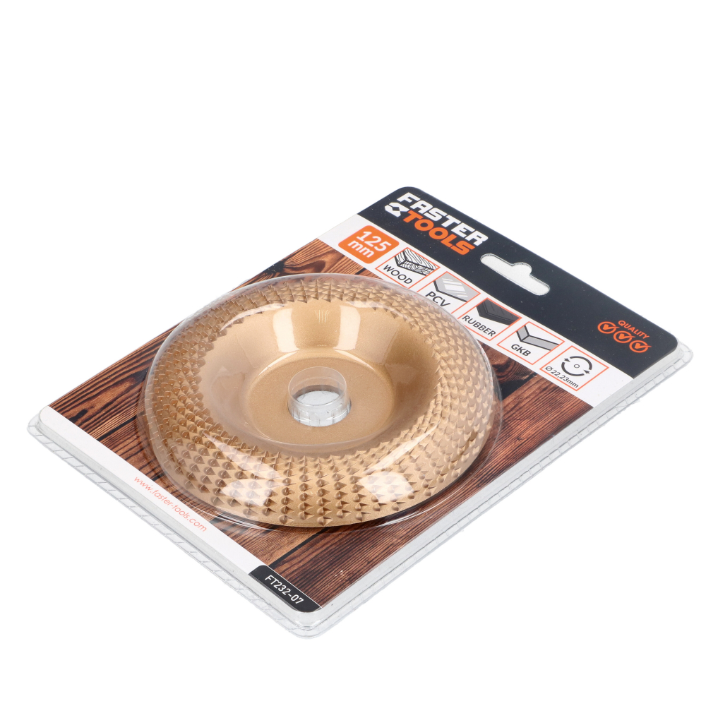 Disc raspel convex 125mm Faster Tools [7]