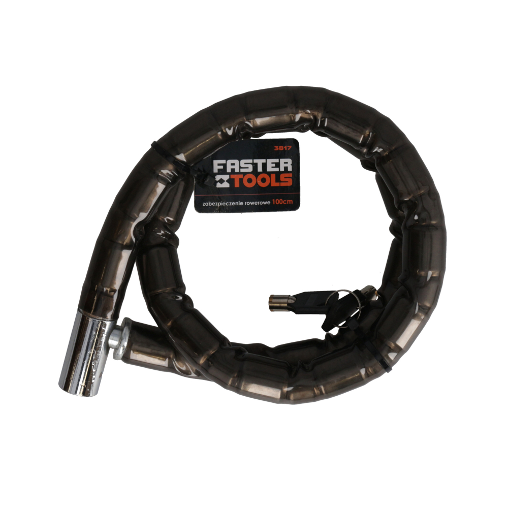 Antifurt profesional pentru bicicleta sau porti 100cm Faster Tools [2]