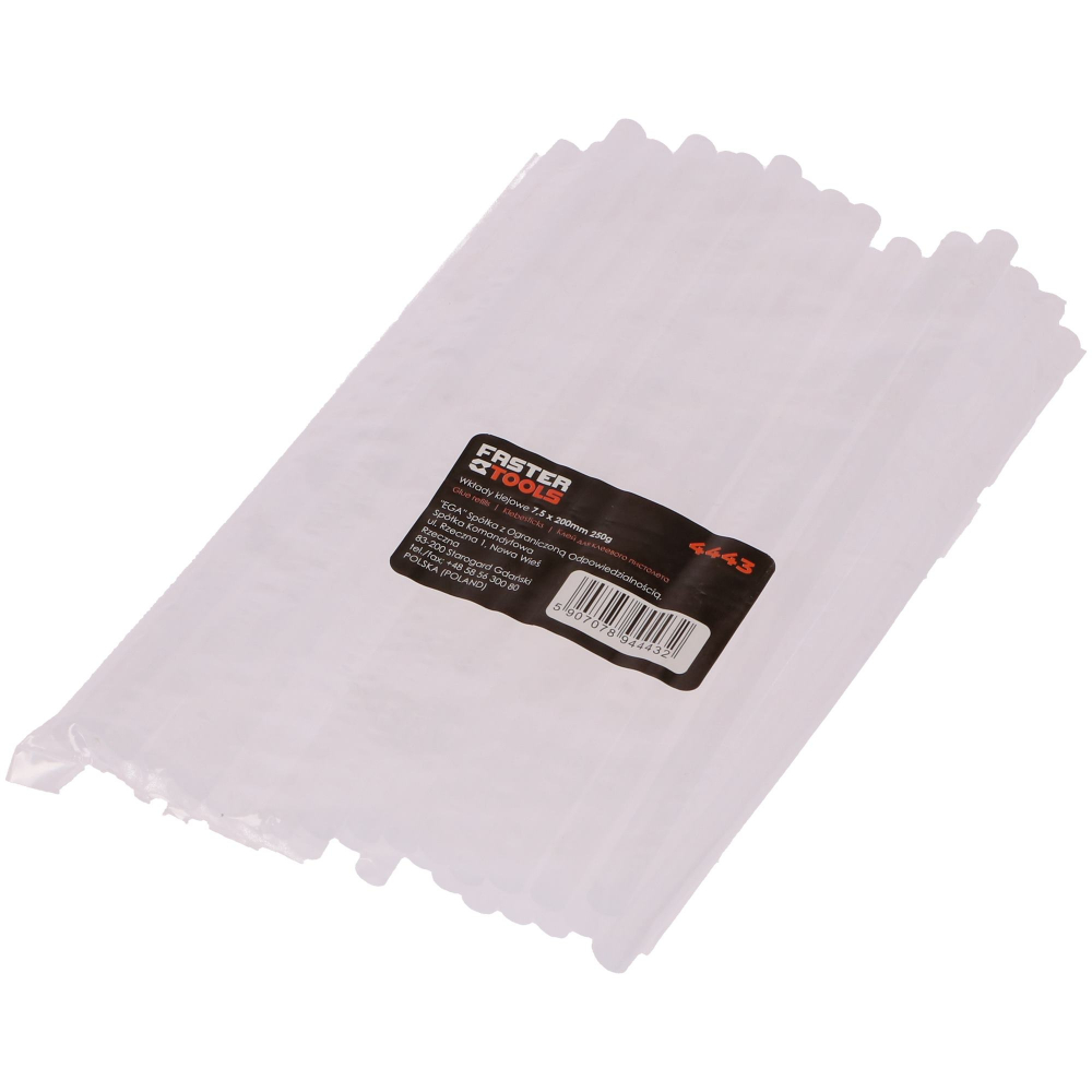 Batoane din silicon transparente 7.5mm - 250Gr. Faster Tools [2]
