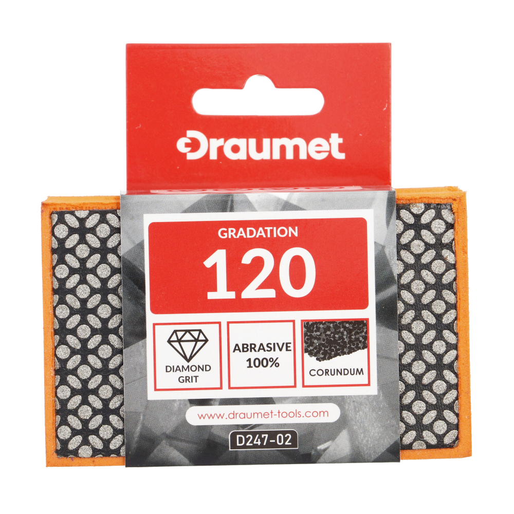 Burete pentru slefuire placi ceramice si piatra naturala gr. 120 Draumet [5]
