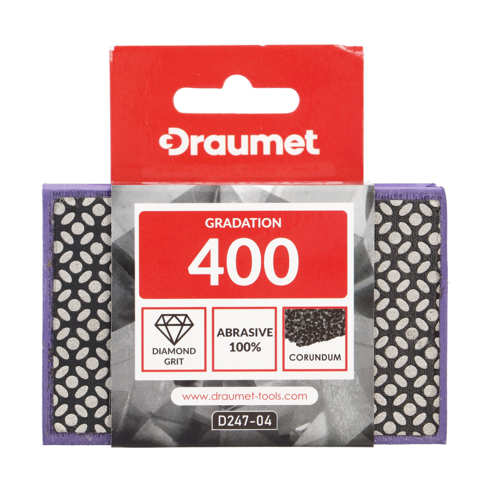 Burete pentru slefuire placi ceramice si piatra naturala gr. 400 Draumet [5]
