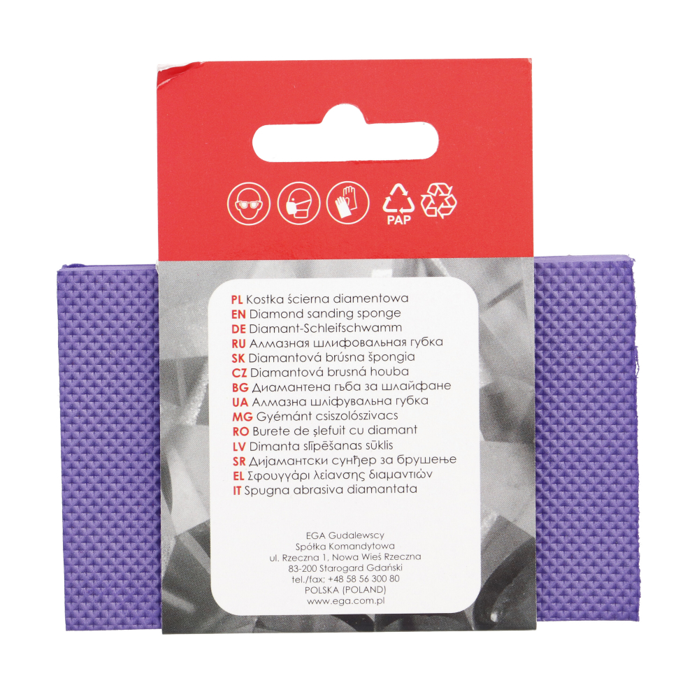 Burete pentru slefuire placi ceramice si piatra naturala gr. 400 Draumet [6]