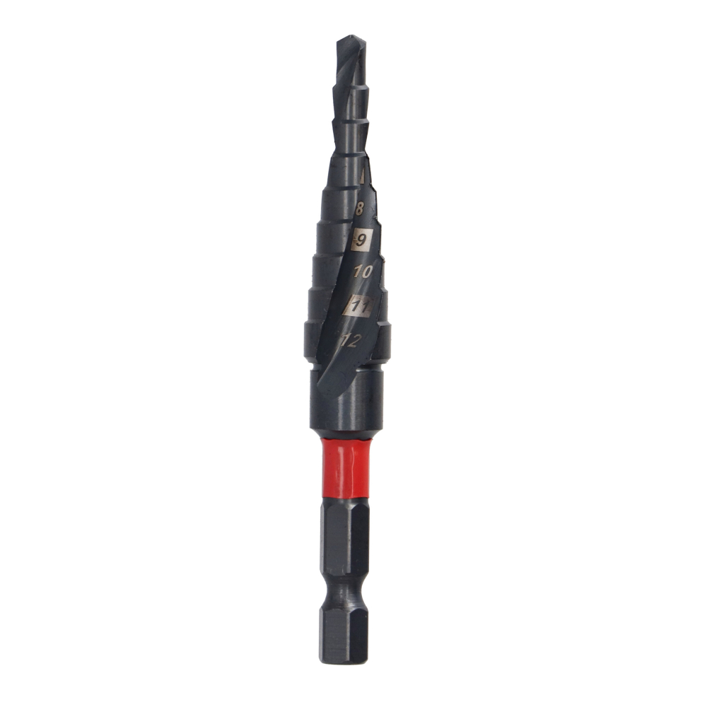 Burghiu in trepte pentru metal HSS-M2 Titanizat 4-12mm Draumet [3]