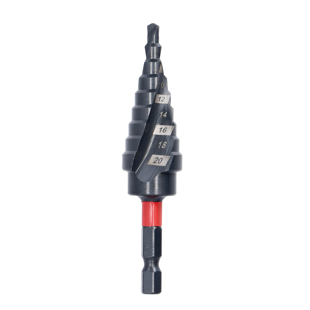 Burghiu in trepte pentru metal HSS-M2 Titanizat 4-20mm Draumet [3]
