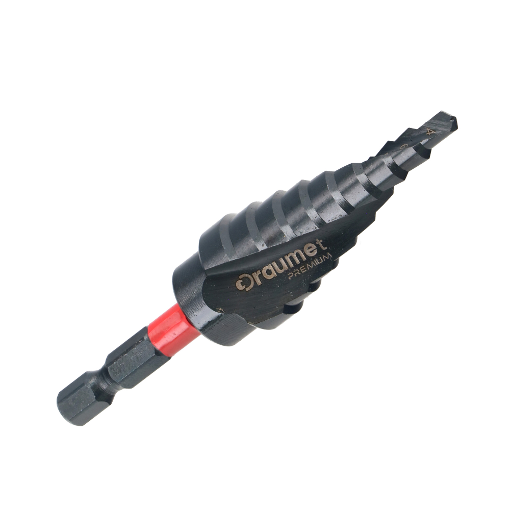 Burghiu in trepte pentru metal HSS-M2 Titanizat 4-20mm Draumet [2]