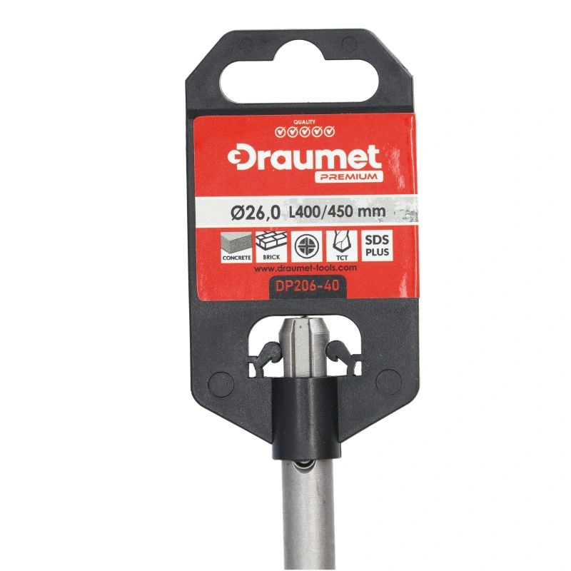 Burghiu pentru beton PREMIUM SDS+ 26x450mm Draumet [6]