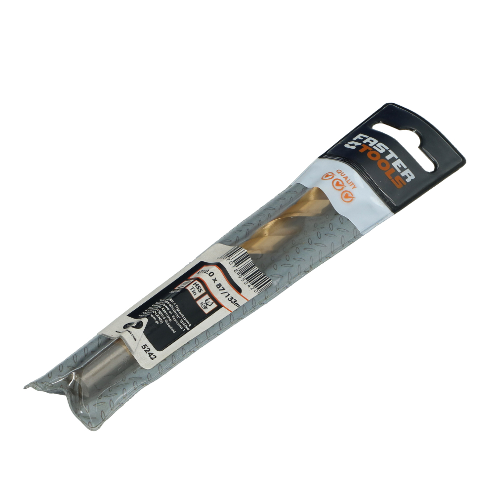 Burghiu pentru metal 10mm titanizat Faster Tools [2]