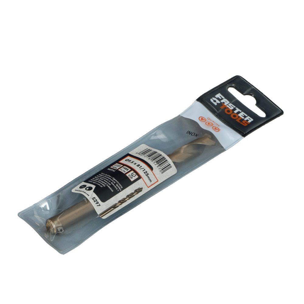 Burghiu pentru metal 8.0mm 5% cobalt Faster Tools [3]